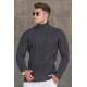 Madmext Men Turtleneck Anthracite Sweater 5166 - Antrasit