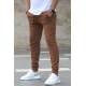 Madmext Men Plain Coffee Brown Sweatpants 4210