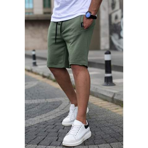 Madmext Men Khaki Shorts 4842 - Haki