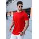 Madmext Men Red T-shirt 4951 - Kırmızı