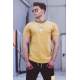 Madmext Yellow T-shirt for Men 4486 - Sarı