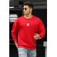 Madmext Men Red Sweatshirt 4782 - Kırmızı