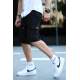 Men Black Basic Cargo Shorts 5467 - Siyah