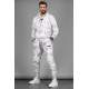 Madmext Gray Tie-Dye Men Tracksuit Set 4758 - Gri