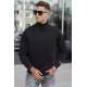 Madmext Men Turtleneck Black Sweater 5317 - Siyah