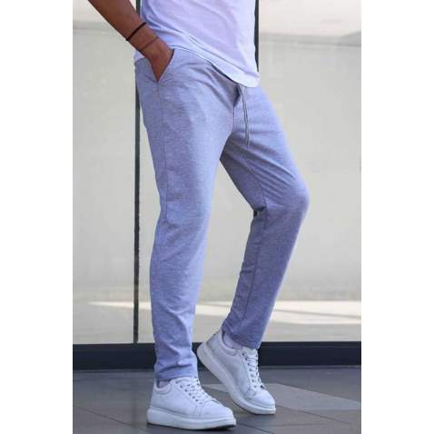 Dye Gray Basic Jogger Trousers 5474 - Boyalı gri