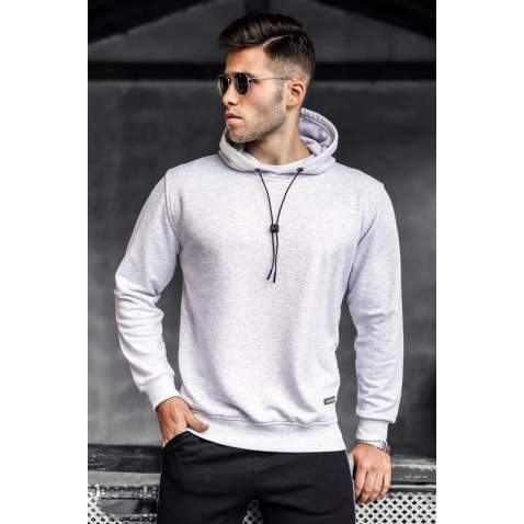 Madmext Men Marl Snow Sweatshirt 5334 - Karmelanj