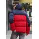 Men Navy Blue Puffer Jacket 5700 - Lacivert