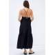 Women Black Long Dress - Siyah