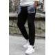 Madmext Men Black Sweatpants 4844 - Siyah