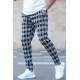 Madmext Men Gray Patterned Sweatpants 5435 - Gri