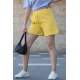 Mad Girls Yellow Shorts MG1185 - Sarı