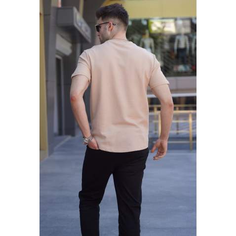 Men Mink Basic T-Shirt 5883 - Vizon