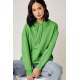 Mad Girls Green Women's Sweatshirt MG827 - Yeşil