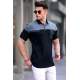 Men Black Polo T-Shirt 5855 - Siyah