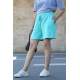 Mad Girls Mint Green Shorts MG1185 - Mint yeşili