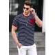 Madmext Men Maroon T-shirt 5203 - Bordo