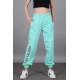 Mad Girls Mint Green Sweatpants MG1102 - Mint yeşili