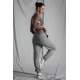 Women Dye Gray Oversize Sweatpants MG1235 - Boyalı gri