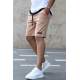 Madmext Camel Basic Capri for Men 4814 - Camel