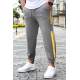 Madmext Men Oversize Short Cuffed Gray Sweatpants 4833 - Gri