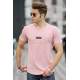 Madmext Soft Pink T-shirt for Men 4547 - Pudra