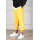 Madmext Men Oversize Yellow Sweatpants 4832 - Sarı