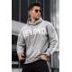 Madmext Men Dye Gray Sweatshirt Hoodie 5327 - Boyalı gri