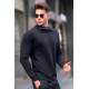 Madmext Men Black Sweatshirt 5329 - Siyah