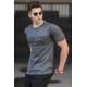 Madmext Anthracite T-shirt for Men 5089 - Antrasit