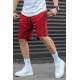 Men Maroon Capri Shorts - Bordo