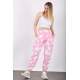 Mad Girls Pink Dalmatians Sweatpants MG1147 - Pembe