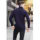 Navy Blue Turtleneck Sweater 5989 - Lacivert