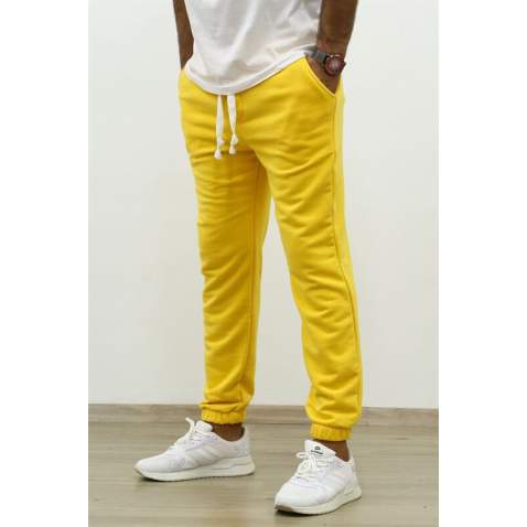 Madmext Yellow Basic Sweatpants 4829 - Sarı