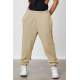 Women Beige Oversize Sweatpants MG1235 - Bej