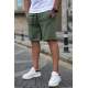 Madmext Men Khaki Shorts 4842 - Haki