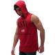 Sleeveless T-Shirt In Hooded Red Atlet 2887 - Kırmızı