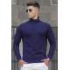 Madmext Men Navy Blue Sweatshirt 5155 - Lacivert