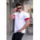 Madmext Men White T-shirt 4977 - Beyaz