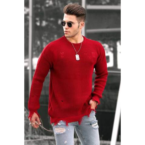 Madmext Red Jumper 9401 - Kırmızı