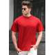 Madmext Men Maroon T-shirt 5219 - Bordo