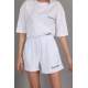 Mad Girls White Shorts Outfit MG1410 - Beyaz