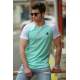 Madmext Green Basic T-shirt for Men 4523 - Yeşil