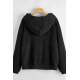 Mad Girls Black Sweatshirt MG807 - Siyah