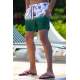 Madmext Green Printed Swim Wear Shorts 2947 - Yeşil