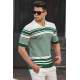 Madmext Men Green Polo T-shirt 5083 - Yeşil