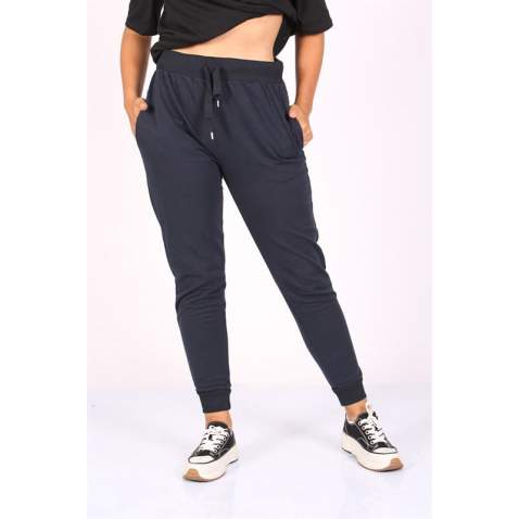 Mad Girls Navy Blue Sweatpants MG1201 - Lacivert