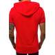 Madmext Red Rapped T-shirt wirh Hood for Men 3069 - Kırmızı