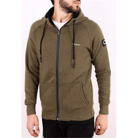 Madmext Khaki Men's hoodie 2170 - Haki