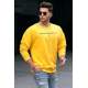 Madmext Men Yellow Sweatshirt 4780 - Sarı